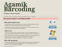 Tablet Screenshot of agamik.co.uk